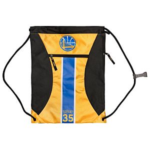 Forever Collectibles Golden State Warriors Kevin Durant Striped Drawstring Backpack