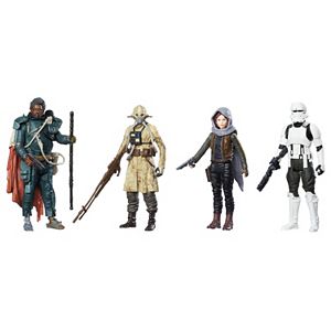 Star Wars: Rogue One Jedha Revolt 4-Pack Action Figures
