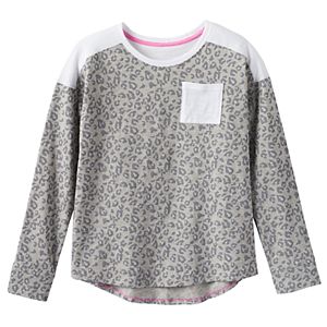 Girls 7-16 SO® Colorblock Perfectly Active Pocket Tee