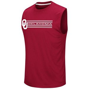 Men's Colosseum Oklahoma Sooners Circuit Muscle Tee