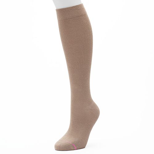 Women's Dr. Motion KneeHigh Cotton Compression Socks