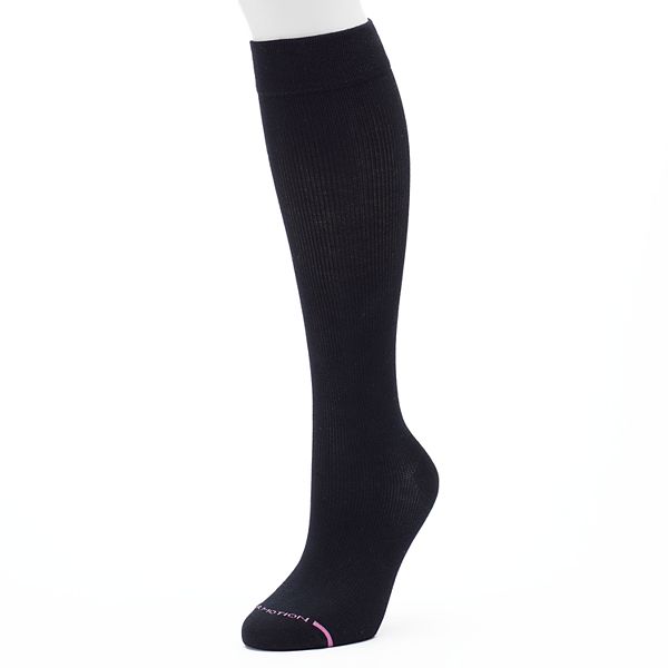 Women's Dr. Motion KneeHigh Cotton Compression Socks