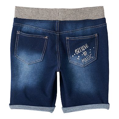 Girls 7-16 & Plus Size SO® Metallic Ribbed Waist Bermuda Shorts