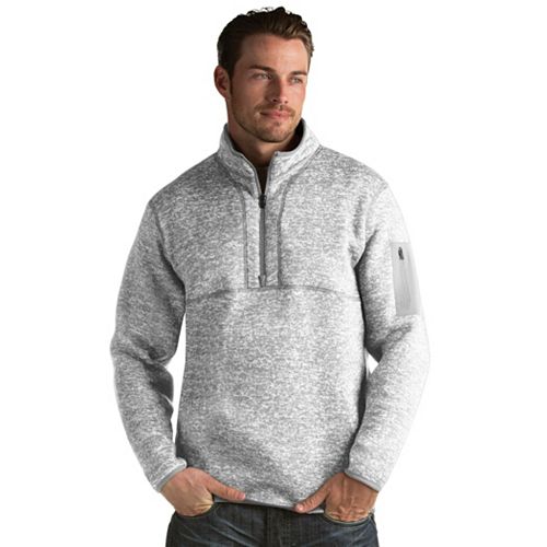 Download Men's Antigua Fortune Classic-Fit Half-Zip Pullover Sweater
