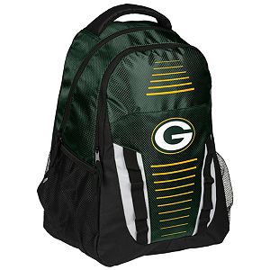 Forever Collectibles Green Bay Packers Stripe Franchise Backpack