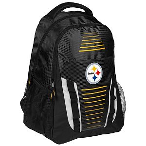 Forever Collectibles Pittsburgh Steelers Stripe Franchise Backpack