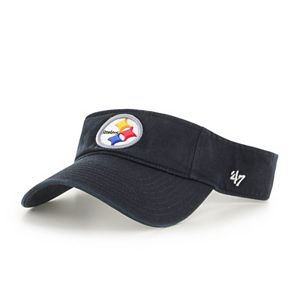 Adult '47 Brand Pittsburgh Steelers Clean Up Visor