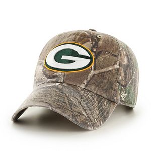 Adult '47 Brand Green Bay Packers Realtree Clean Up Adjustable Cap