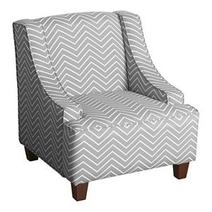 HomePop Kids Chevron Accent Chair