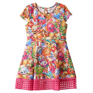 Girls 4-7 Shopkins Cupcake Chic, D'lish Donut & Pamela Pancake Sublimated Dress