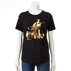 Juniors' J.K. Rowling Fantastic Beasts Metallic Graphic Tee