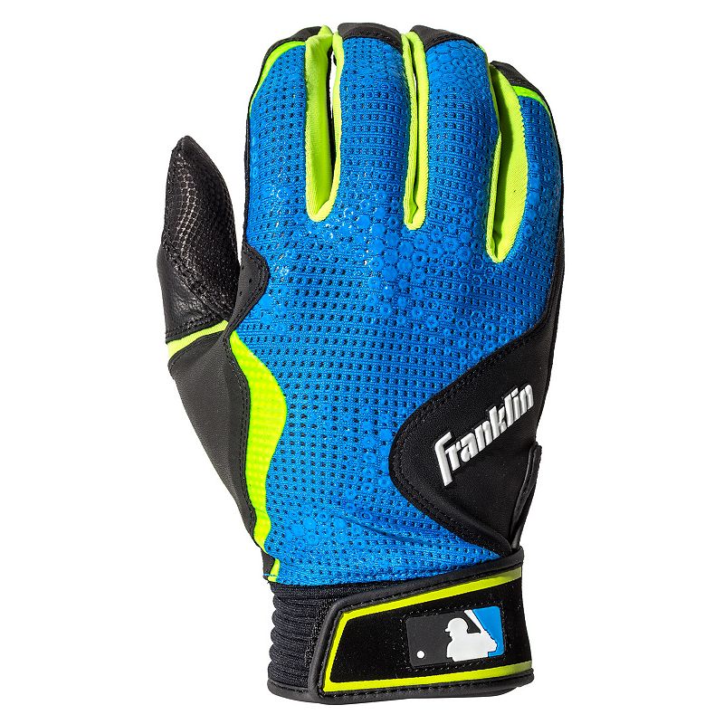 Adult Franklin Sports Freeflex Series Batting Gloves, Blue