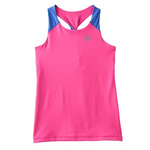 Girls 4-6x adidas Colorblock Twist Back Tank Top