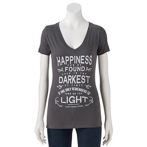 Juniors' Harry Potter Albus Dumbledore Quote Graphic Tee