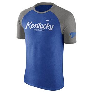 Men's Nike Kentucky Wildcats Script Raglan Tee