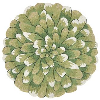 Liora Manne Front Porch Mum Indoor Outdoor Rug