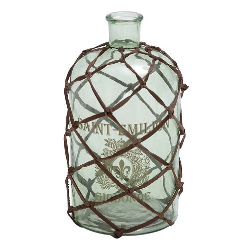 Glass Bottle Vase Table Decor