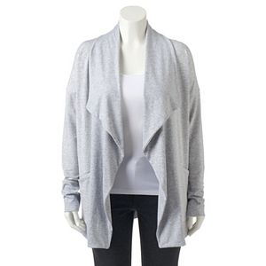 Plus Size Tek Gear® Drop-Shoulder Cardigan