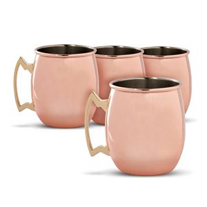 Cambridge 4-pc.. Copper Moscow Mule Mug Set