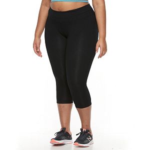 Plus Size Tek Gear® Basic Capri Leggings