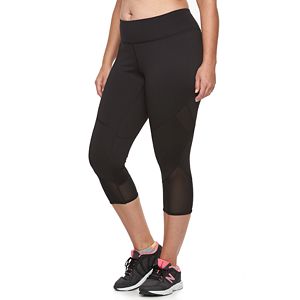 Plus Size Tek Gear Mesh Capris