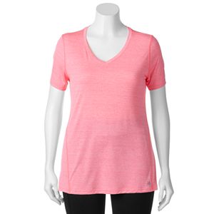 Plus Size Tek Gear® V-Neck Performance Tee