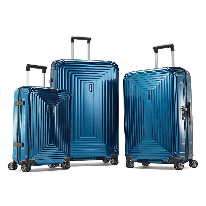 Samsonite Neopulse Spinner Luggage, Blue, 20 Carryon