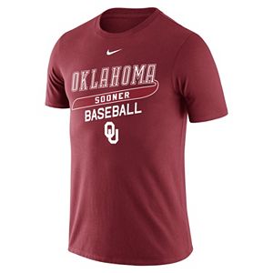 Men's Nike Oklahoma Sooners Baseball Tee