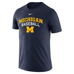 Men's Nike Michigan Wolverines Baseball Tee