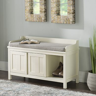 Linon Lakeville Storage Bench