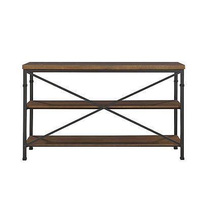 Linon Austin Industrial TV Stand