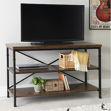 Linon Austin Industrial TV Stand