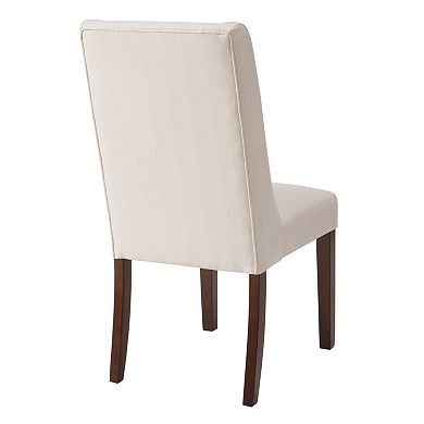 Madison Park Wing Back Dining Chair 2-piece Set
