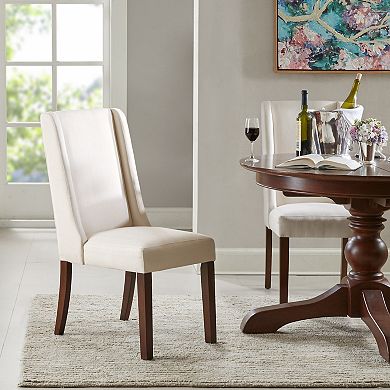 Madison Park Wing Back Dining Chair 2-piece Set