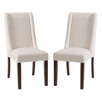 Madison Park Victor Wingback Dining Chair 2 pc Set