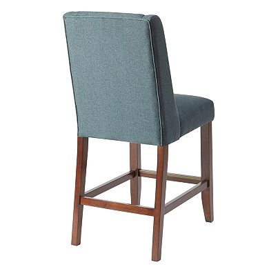 Madison Park Victor Wing Back Counter Stool