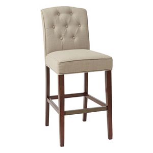 Madison Park Misha Tufted Bar Stool