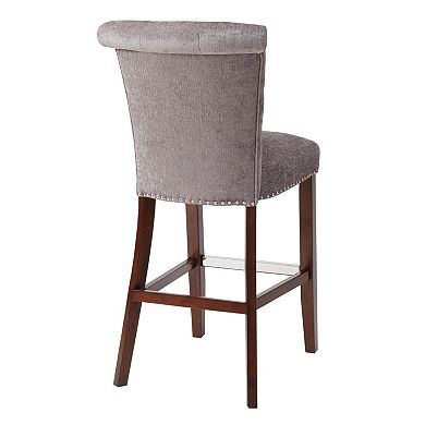 Madison Park Weldon Roll Back Bar Stool