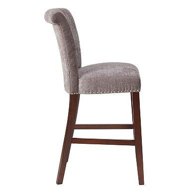 Madison Park Weldon Roll Back Bar Stool