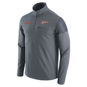 Men's Nike Detroit Tigers Elite Half-Zip Pullover