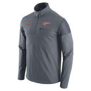 Men's Nike Detroit Tigers Elite Half-Zip Pullover