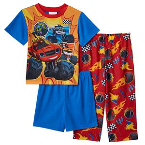 Toddler Boy Blaze and the Monster Machines 3-pc. Blaze, Zeg & Darrington Pajama Set