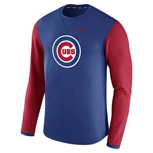 Men's Nike Chicago Cubs Modern Waffle Fleece Sweatshirt