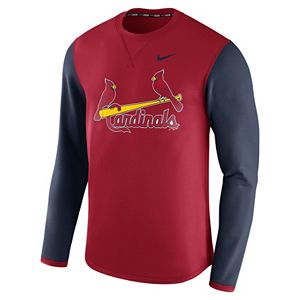 Men's Nike St. Louis Cardinals Modern Waffle Fleece Sweatshirt