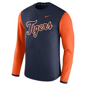 Men's Nike Detroit Tigers Modern Waffle Fleece Sweatshirt