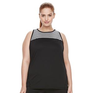 Plus size Tek Gear® DRY TEK Racerback Performance Tank