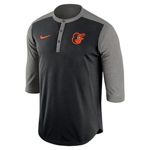 Men's Nike Baltimore Orioles Dri-FIT Henley