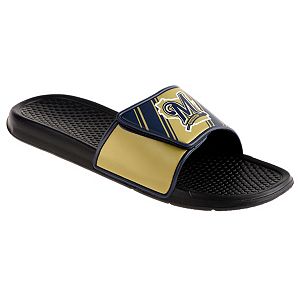 Youth Milwaukee Brewers Legacy Sport Slide Sandals