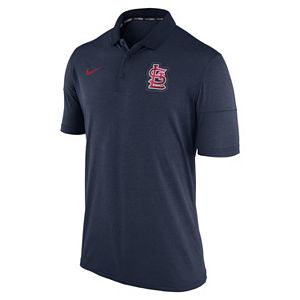 Men's Nike St. Louis Cardinals Heathered Dri-FIT Polo