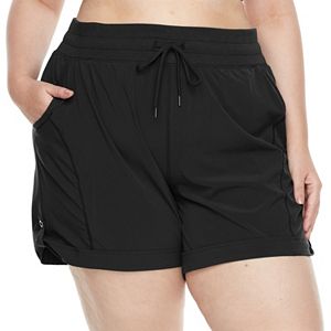 Plus size Tek Gear® Button-Tab Active Shorts